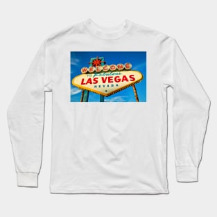 Welcome to Las Vegas sign Long Sleeve T-Shirt